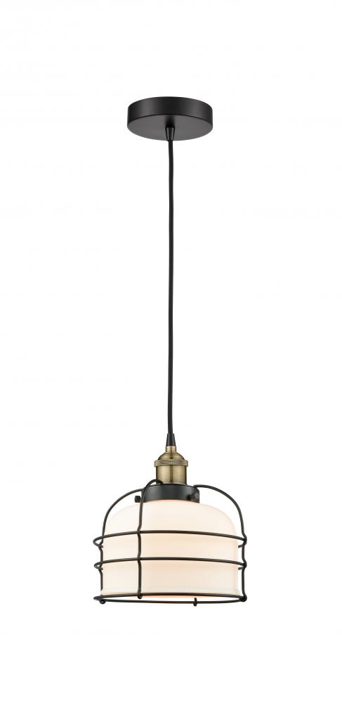 Bell Cage - 1 Light - 9 inch - Polished Chrome - Mini Pendant