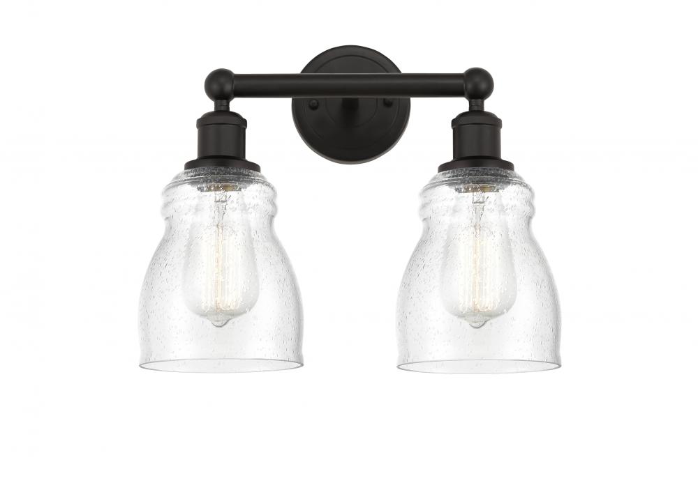 Ellery - 2 Light - 14 inch - Oil Rubbed Bronze - Bath Vanity Light