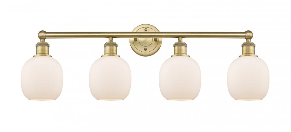 Belfast - 4 Light - 33 inch - Brushed Brass - Bath Vanity Light