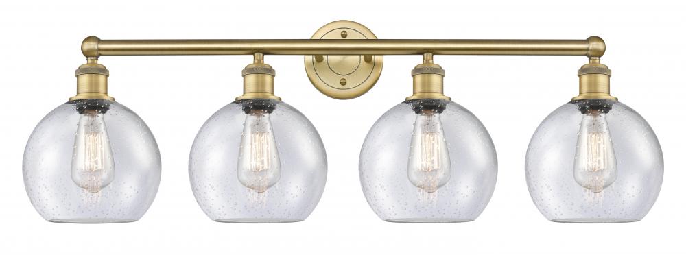 Athens - 4 Light - 35 inch - Brushed Brass - Bath Vanity Light