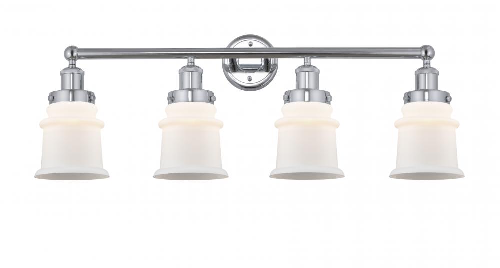 Canton - 4 Light - 32 inch - Polished Chrome - Bath Vanity Light