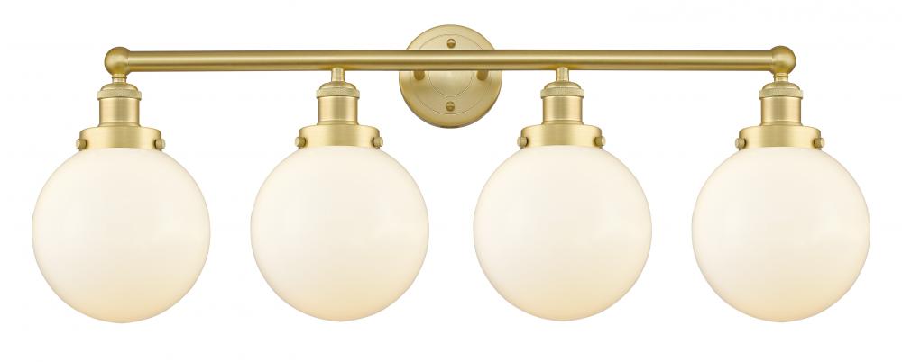 Beacon - 4 Light - 35 inch - Satin Gold - Bath Vanity Light