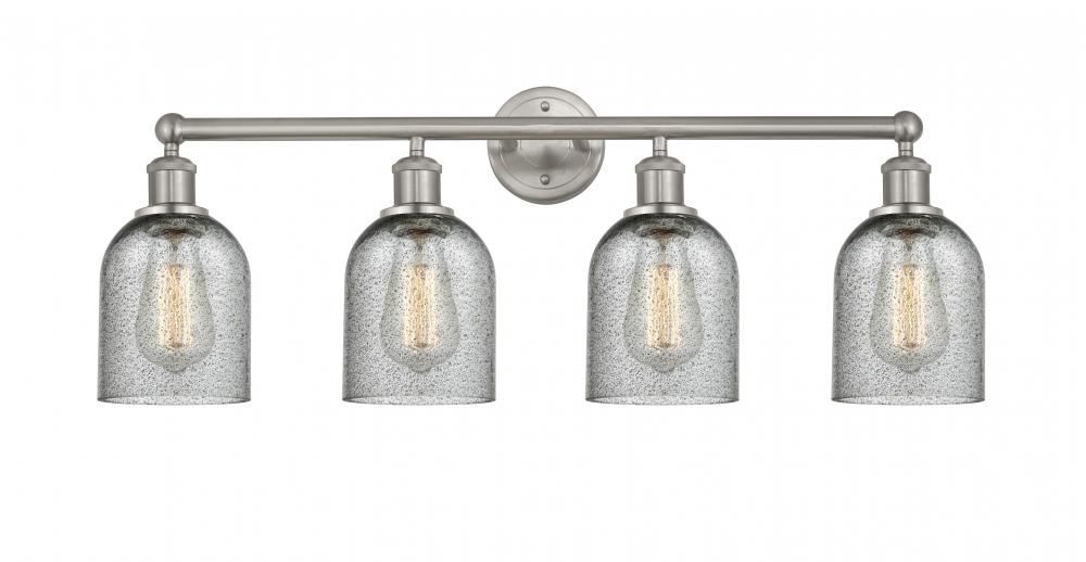 Caledonia - 4 Light - 32 inch - Brushed Satin Nickel - Bath Vanity Light