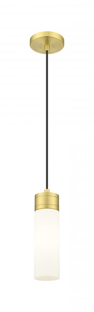 Boreas - 1 Light - 3 inch - Satin Gold - Cord Hung - Mini Pendant