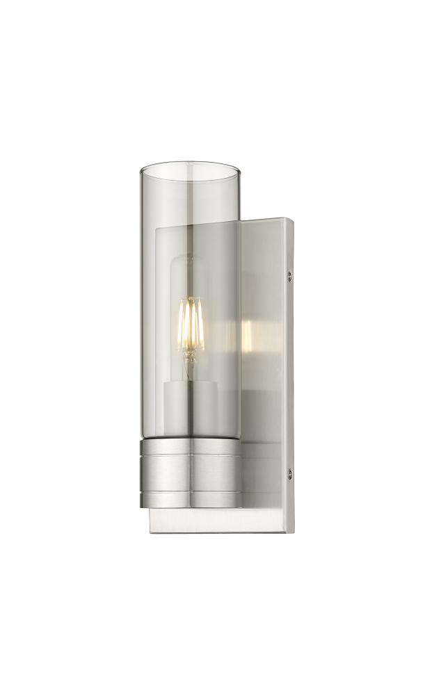 Boreas - 1 Light - 5 inch - Satin Nickel - Sconce