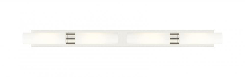 Boreas - 4 Light - 51 inch - Satin Nickel - Bath Vanity Light