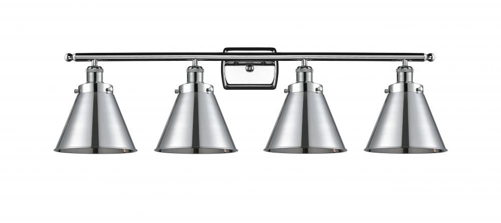 Appalachian - 4 Light - 36 inch - Polished Chrome - Bath Vanity Light