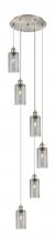 Innovations Lighting 116B-6P-SN-G434-7SM - Crown Point - 6 Light - 16 inch - Brushed Satin Nickel - Multi Pendant