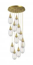 Innovations Lighting 126-450-1P-BB-G450-6SCL - Malone - 12 Light - 25 inch - Brushed Brass - Multi Pendant