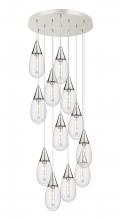 Innovations Lighting 126-450-1P-PN-G450-6CL - Malone - 12 Light - 25 inch - Polished Nickel - Multi Pendant