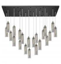 Innovations Lighting 172BK-B-21P-SN-G434-12SM - Crown Point - 21 Light - 71 inch - Brushed Satin Nickel - Multi Pendant