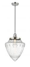 Innovations Lighting 201C-PN-G664-12 - Bullet - 1 Light - 12 inch - Polished Nickel - Cord hung - Mini Pendant