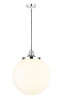 Innovations Lighting 201CSW-PC-G201-14 - Beacon - 1 Light - 14 inch - Polished Chrome - Cord hung - Mini Pendant