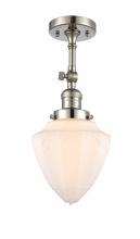 Innovations Lighting 201F-PN-G661-7 - Bullet - 1 Light - 6 inch - Polished Nickel - Semi-Flush Mount