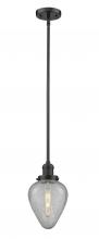 Innovations Lighting 201S-OB-G165 - Geneseo - 1 Light - 7 inch - Oil Rubbed Bronze - Stem Hung - Mini Pendant