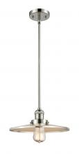 Innovations Lighting 201S-PN-MFR-PN-12 - Appalachian - 1 Light - 12 inch - Polished Nickel - Stem Hung - Mini Pendant