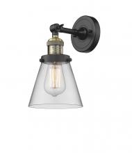 Innovations Lighting 203-BAB-G62 - Cone - 1 Light - 6 inch - Black Antique Brass - Sconce