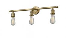 Innovations Lighting 204-BB - Bare Bulb 3 Light Bath Vanity Light