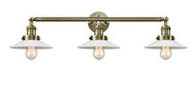 Innovations Lighting 205-AB-G1 - Halophane - 3 Light - 33 inch - Antique Brass - Bath Vanity Light