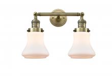 Innovations Lighting 208-AB-G191 - Bellmont - 2 Light - 17 inch - Antique Brass - Bath Vanity Light