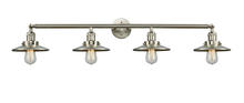 Innovations Lighting 215-SN-M2 - Railroad - 4 Light - 44 inch - Brushed Satin Nickel - Bath Vanity Light