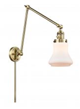  238-AB-G191 - Bellmont - 1 Light - 8 inch - Antique Brass - Swing Arm