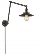 Innovations Lighting 238-OB-M5 - Railroad - 1 Light - 8 inch - Oil Rubbed Bronze - Swing Arm