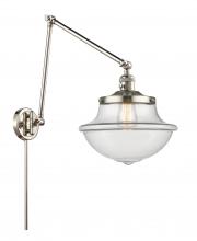 Innovations Lighting 238-PN-G542 - Oxford - 1 Light - 12 inch - Polished Nickel - Swing Arm