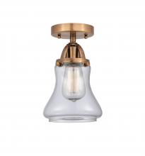 Innovations Lighting 288-1C-AC-G192 - Bellmont - 1 Light - 6 inch - Antique Copper - Semi-Flush Mount