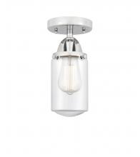 Innovations Lighting 288-1C-PC-G312 - Dover - 1 Light - 5 inch - Polished Chrome - Semi-Flush Mount