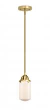  288-1S-SG-G311 - Dover - 1 Light - 5 inch - Satin Gold - Cord hung - Mini Pendant