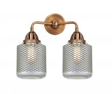  288-2W-AC-G262 - Stanton - 2 Light - 14 inch - Antique Copper - Bath Vanity Light