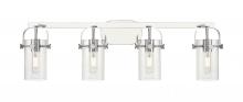 Innovations Lighting 423-4W-PC-G423-7SDY - Pilaster - 4 Light - 35 inch - Polished Chrome - Bath Vanity Light