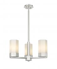 Innovations Lighting 427-3CR-SN-G427-9WH - Claverack - 3 Light - 22 inch - Satin Nickel - Pendant