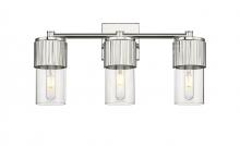 Innovations Lighting 428-3W-PN-G428-7CL - Bolivar - 3 Light - 21 inch - Polished Nickel - Bath Vanity Light