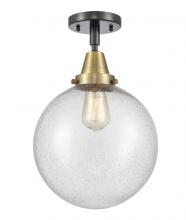 Innovations Lighting 447-1C-BAB-G204-10 - Beacon - 1 Light - 10 inch - Black Antique Brass - Flush Mount