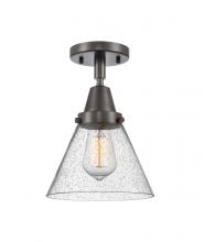 Innovations Lighting 447-1C-OB-G44 - Cone - 1 Light - 8 inch - Oil Rubbed Bronze - Flush Mount