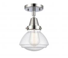 Innovations Lighting 447-1C-PC-G324 - Olean - 1 Light - 7 inch - Polished Chrome - Flush Mount