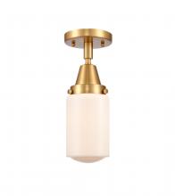 Innovations Lighting 447-1C-SG-G311 - Dover - 1 Light - 5 inch - Satin Gold - Flush Mount