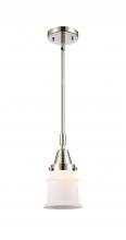 Innovations Lighting 447-1S-PN-G181S - Canton - 1 Light - 7 inch - Polished Nickel - Mini Pendant