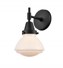 Innovations Lighting 447-1W-BK-G321 - Olean - 1 Light - 7 inch - Matte Black - Sconce