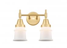  447-2W-SG-G181S - Canton - 2 Light - 14 inch - Satin Gold - Bath Vanity Light