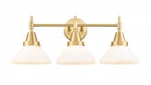  447-3W-SG-G4471 - Caden - 3 Light - 26 inch - Satin Gold - Bath Vanity Light