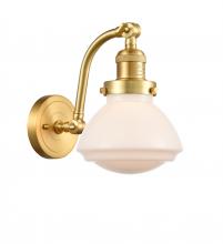  515-1W-SG-G321 - Olean - 1 Light - 7 inch - Satin Gold - Sconce