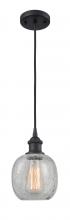 Innovations Lighting 516-1P-BK-G105 - Belfast - 1 Light - 6 inch - Matte Black - Cord hung - Mini Pendant