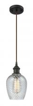 Innovations Lighting 516-1P-OB-G292 - Salina - 1 Light - 6 inch - Oil Rubbed Bronze - Cord hung - Mini Pendant