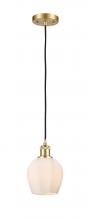 Innovations Lighting 516-1P-SG-G461-6 - Norfolk - 1 Light - 6 inch - Satin Gold - Cord hung - Mini Pendant