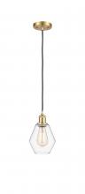 Innovations Lighting 516-1P-SG-G652-6 - Cindyrella - 1 Light - 6 inch - Satin Gold - Cord hung - Mini Pendant