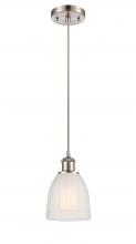 Innovations Lighting 516-1P-SN-G441 - Brookfield - 1 Light - 6 inch - Brushed Satin Nickel - Cord hung - Mini Pendant