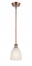 Innovations Lighting 516-1S-AC-G441 - Brookfield - 1 Light - 6 inch - Antique Copper - Mini Pendant